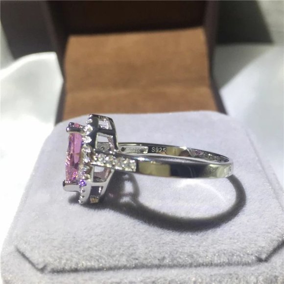 Pink Sapphire Ring - Picture 3 of 3